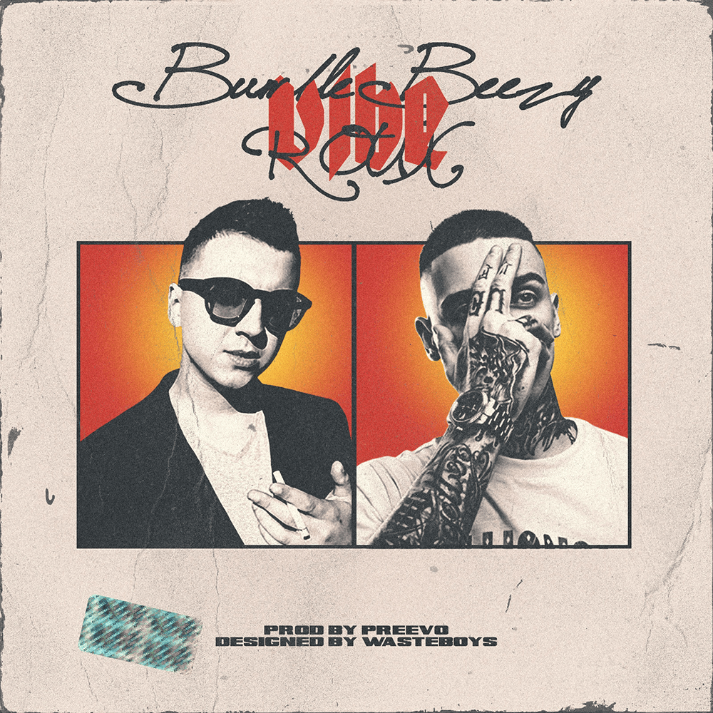 Album cover art for "Vibe" by Bumble Beezy & Соус Роукс (Sauce Roux)