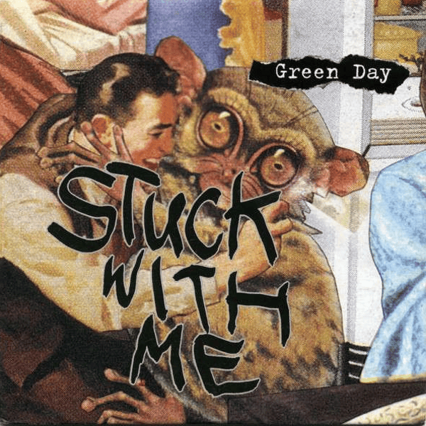 Album cover art for "Stuck With Me" by Green Day