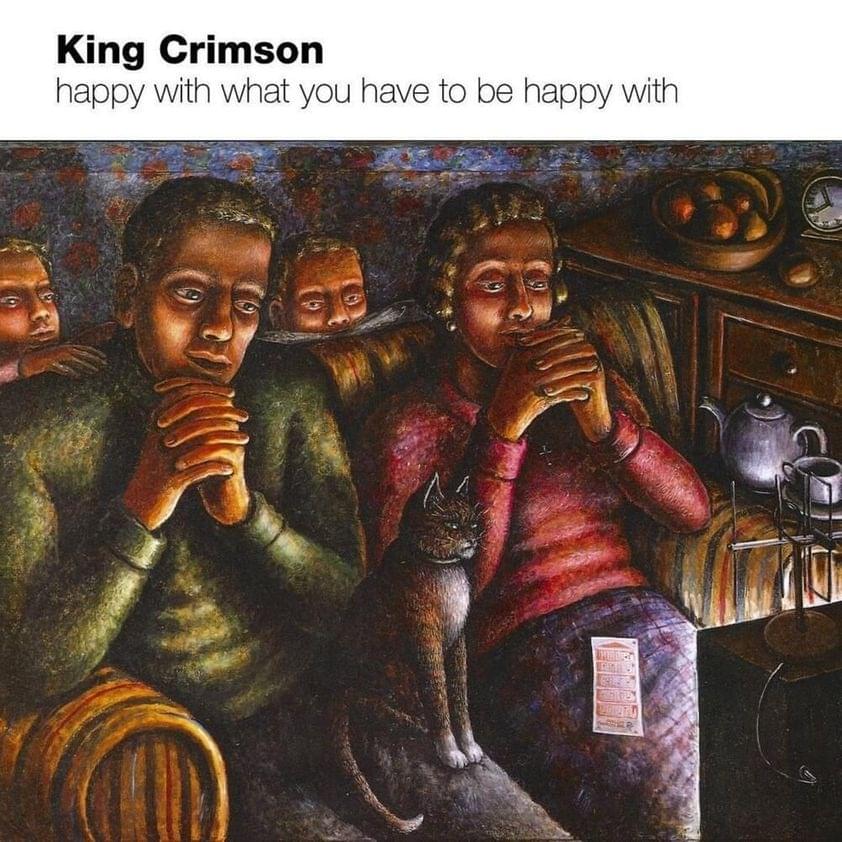 Album cover art for "Potato Pie" by King Crimson