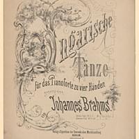 Cover image for Ungarische Tänze (Hungarian Dances)