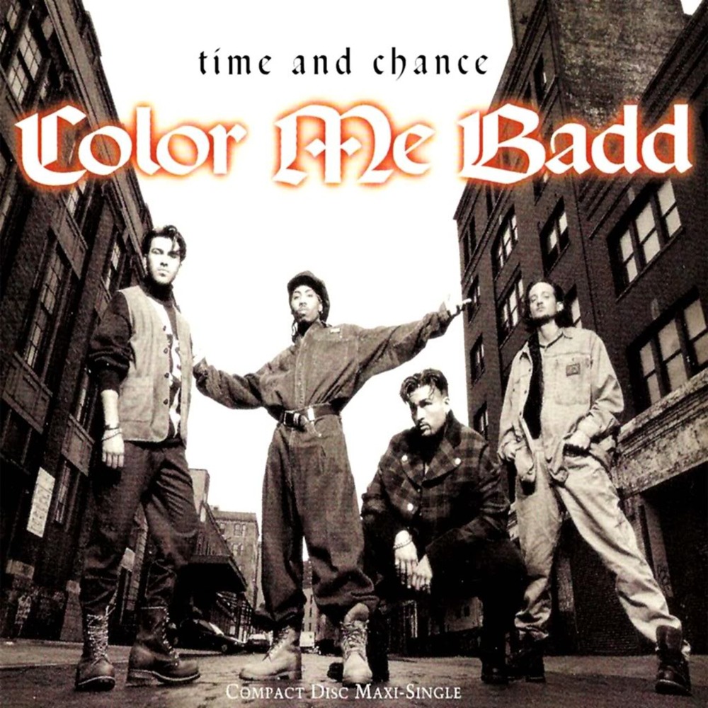 Album cover art for "Time and Chance" by Color Me Badd