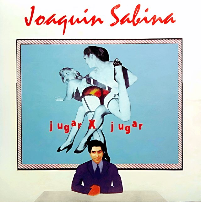 Album cover art for "Jugar por jugar" by Joaquín Sabina