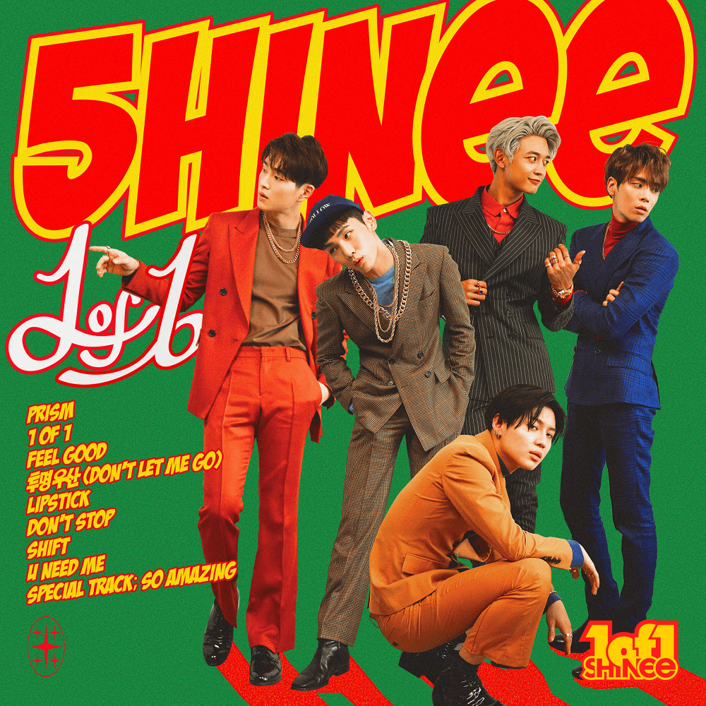 Album cover art for "SHIFT" by SHINee