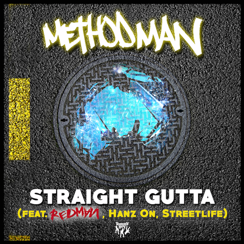 Album cover art for "Straight Gutta" by Method Man & Redman & Hanz On (Rapper) & Streetlife