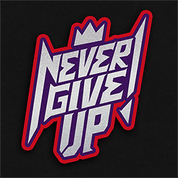 Album cover art for "Never Back Down" by Fortnite & Nick Eh 30