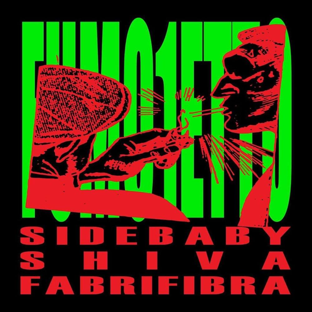 Album cover art for "Fumo 1etto" by Night Skinny & Side Baby & Shiva & Fabri Fibra