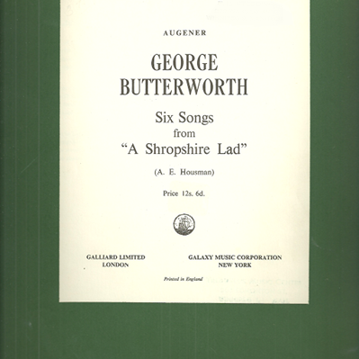 Loveliest of trees by George Butterworth