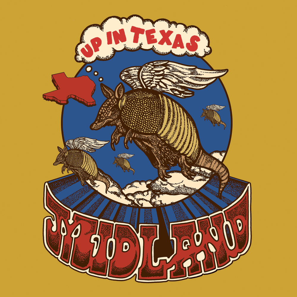 Album cover art for "Up In Texas" by Midland