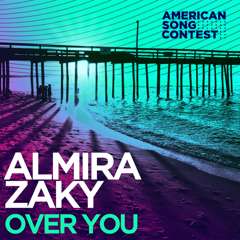 Album cover art for "Over You" by Almira Zaky