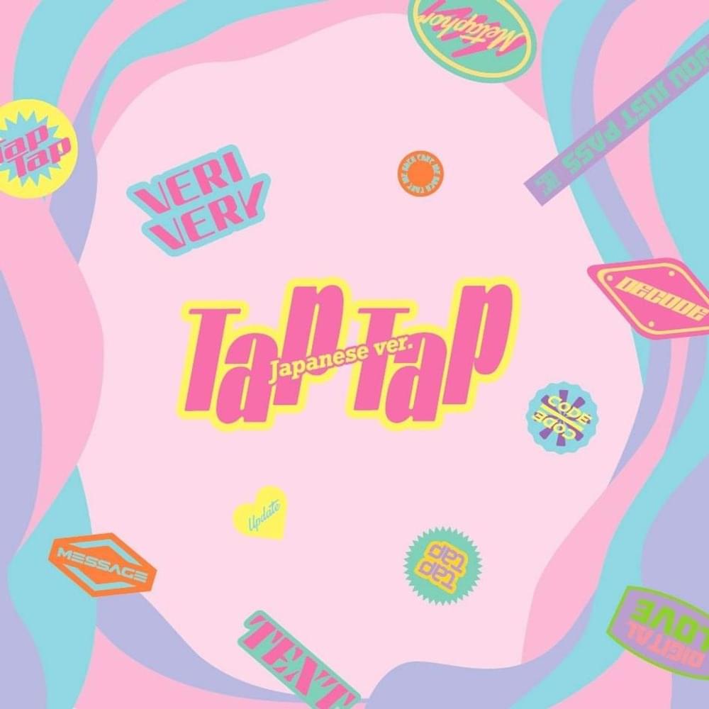 Album cover art for "Tap Tap (Japanese ver.)" by VERIVERY