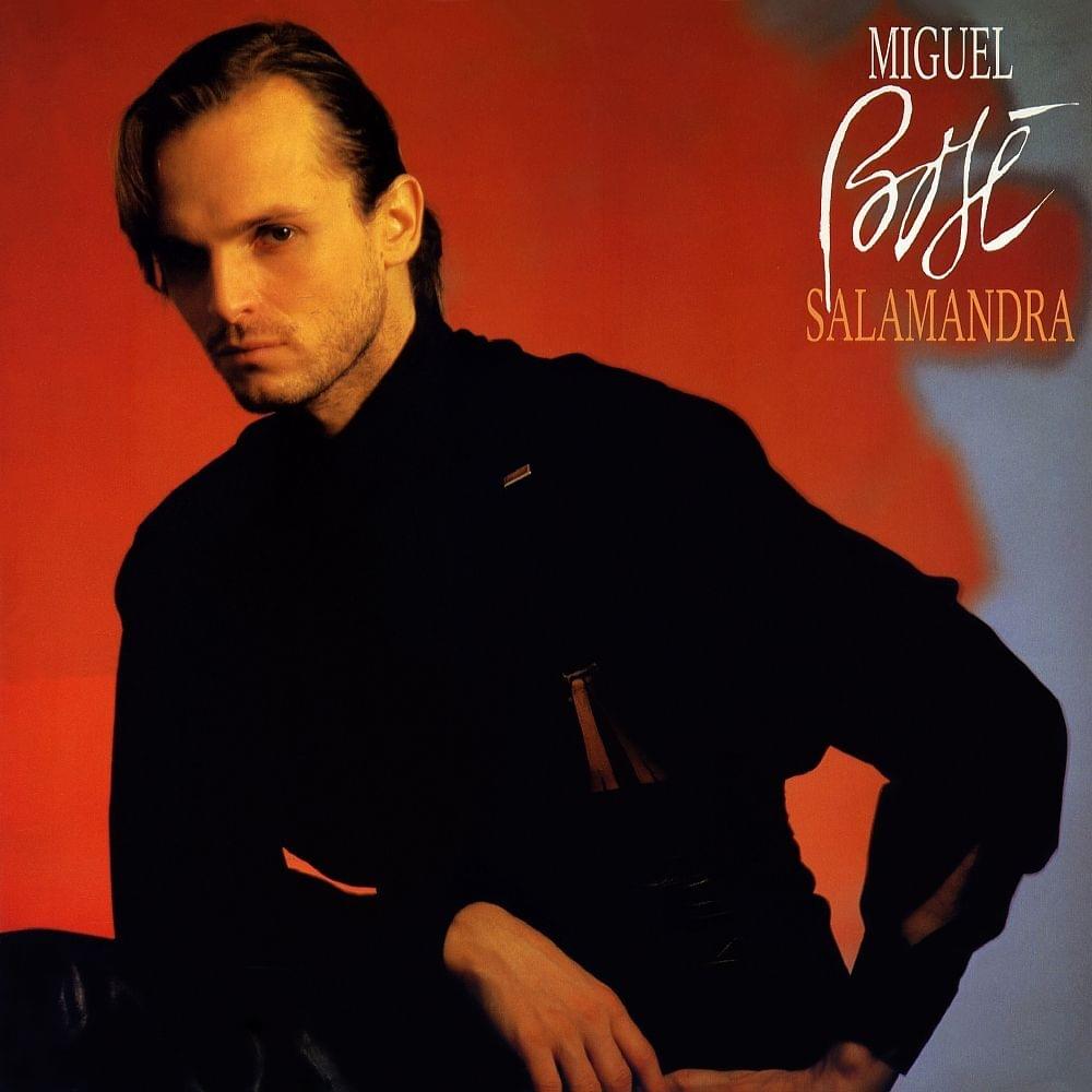 Album cover art for "Salamandra" by Miguel Bosé
