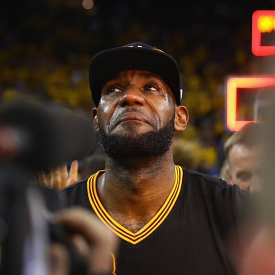 Album cover art for "lebron" by gunk & aperta