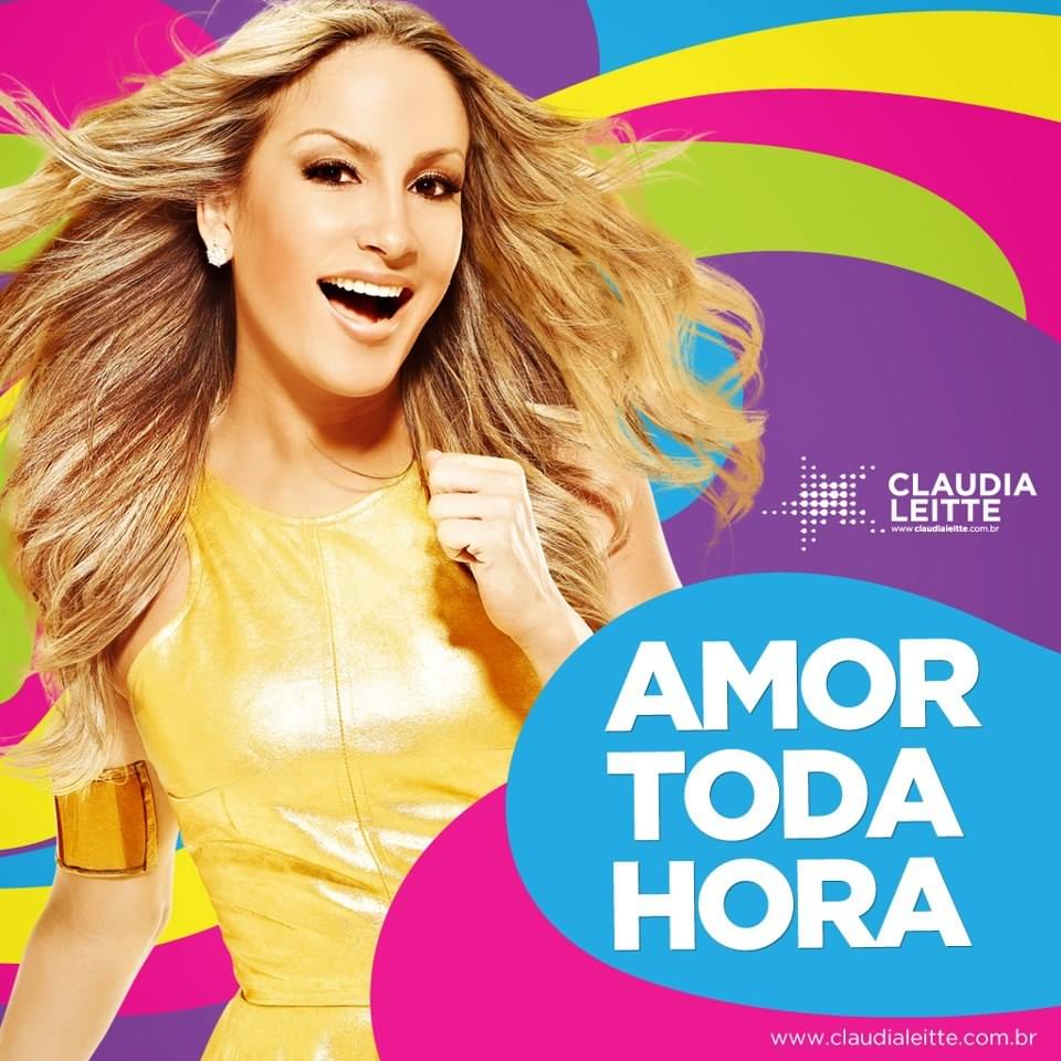 Album cover art for "Amor Toda Hora" by Claudia Leitte