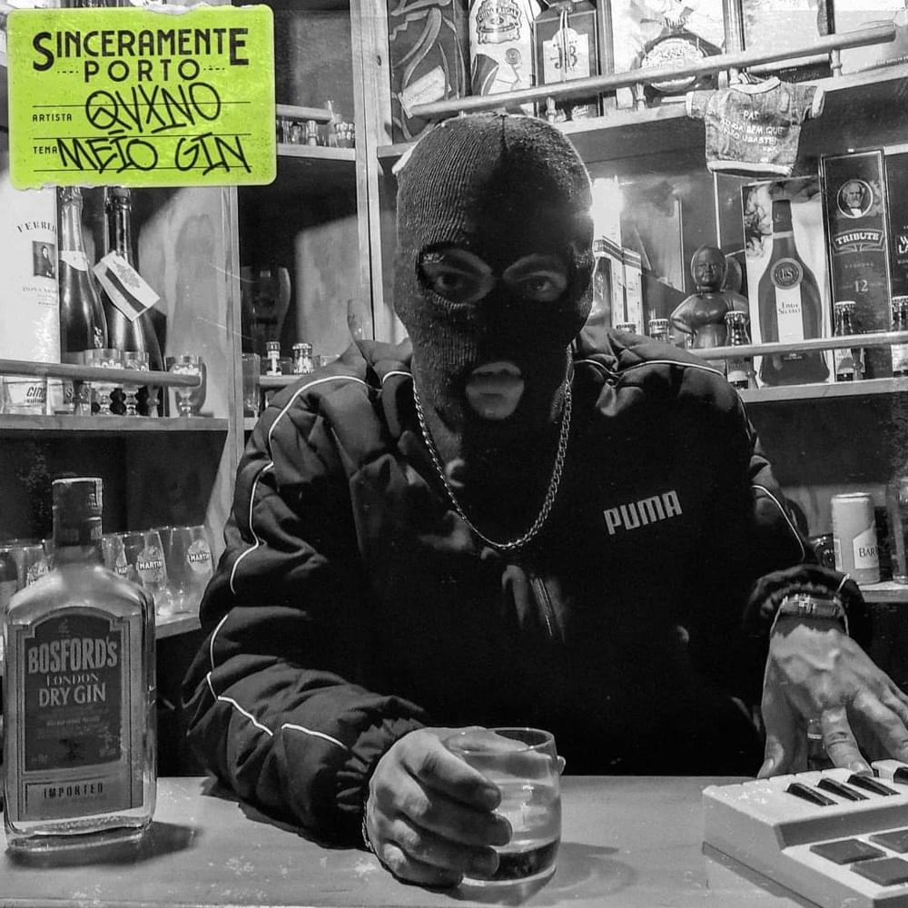 Album cover art for "Meio Gin" by QVXNO