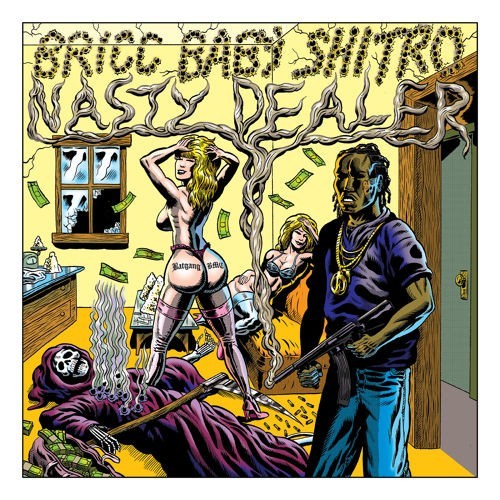 Album cover art for "6 Drugs" by Bricc Baby