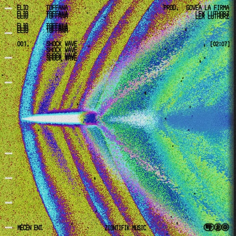 Album cover art for "SHOCK WAVE" by Elio Toffana