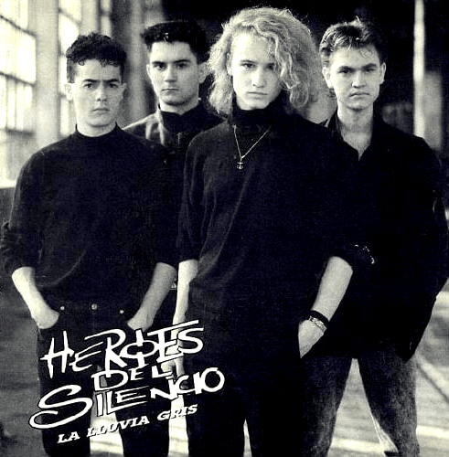 Album cover art for "La Lluvia Gris" by Héroes Del Silencio