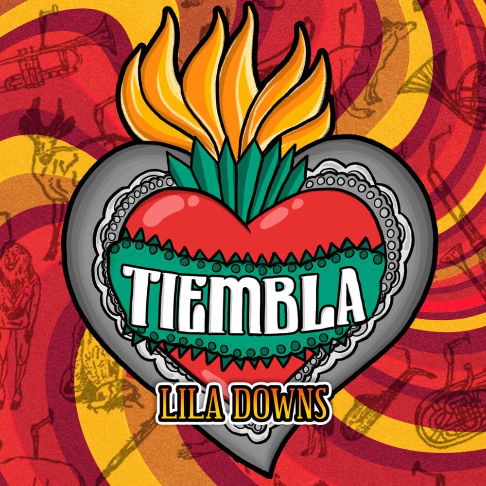 Album cover art for "Tiembla" by Lila Downs