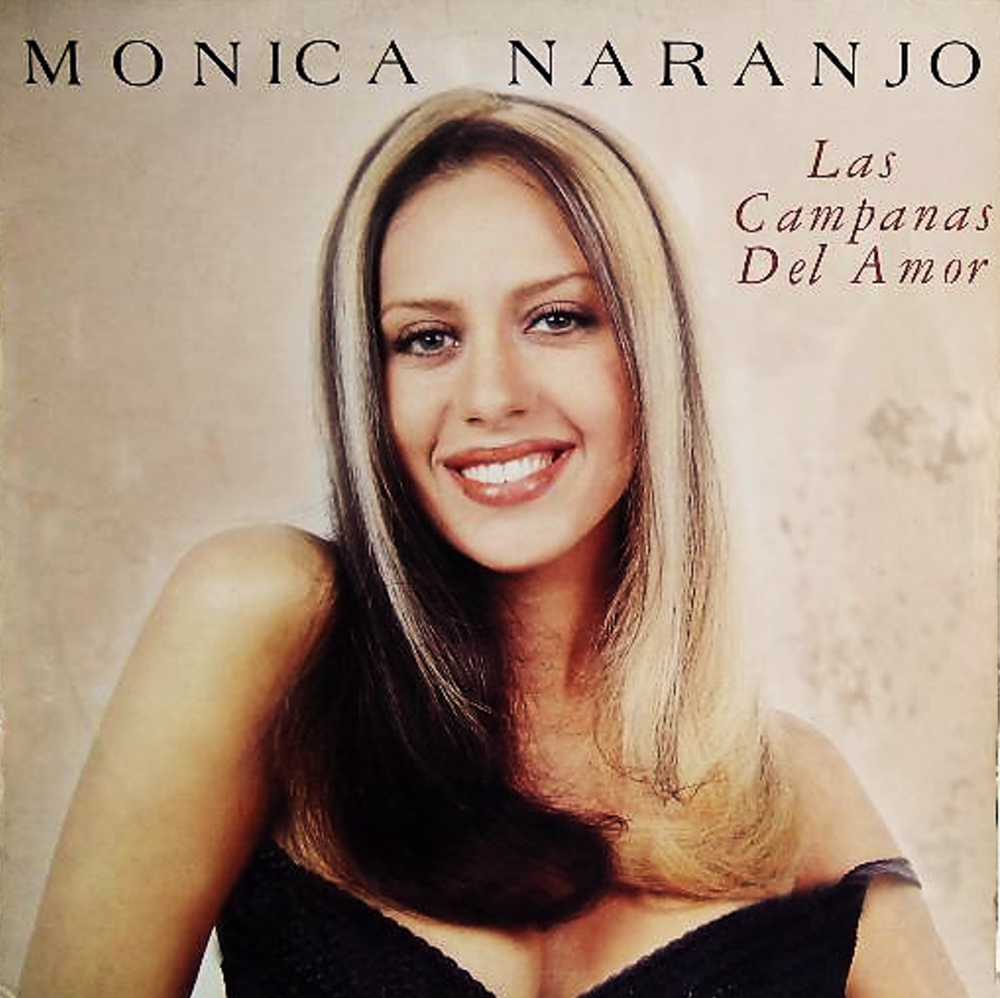 Album cover art for "Las campanas del amor" by Mónica Naranjo