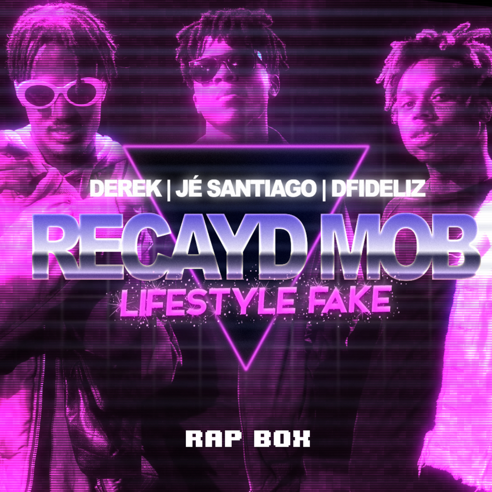 Album cover art for "Lifestyle Fake" by Recayd Mob & Dfideliz & Derek & JÉ