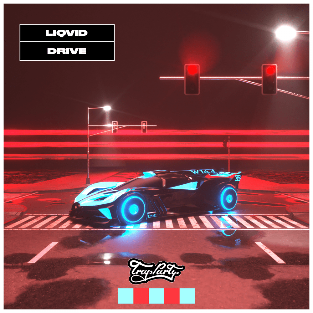 Album cover art for "Drive" by LIQVID