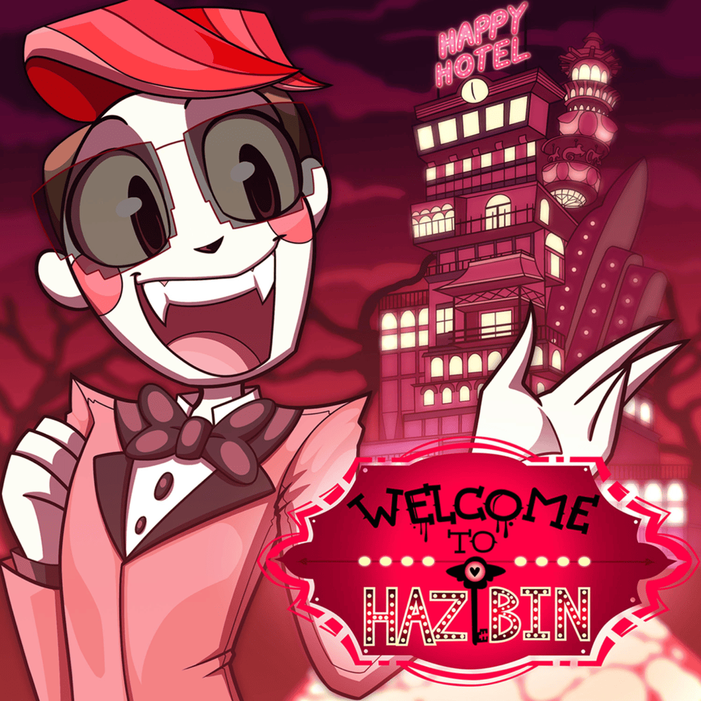 Album cover art for "Welcome to Hazbin" by Rockit Music