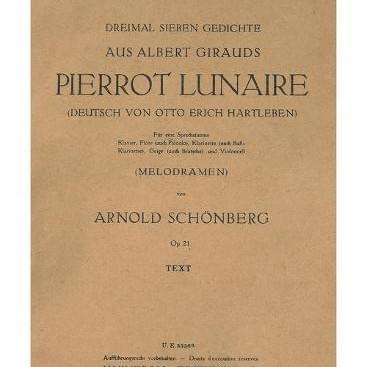 Eine blasse Wäscherin by Arnold Schoenberg