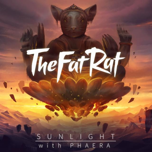 Album cover art for "Sunlight" by TheFatRat & Phaera