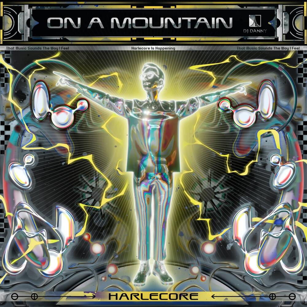 Album cover art for "On A Mountain" by Danny L Harle