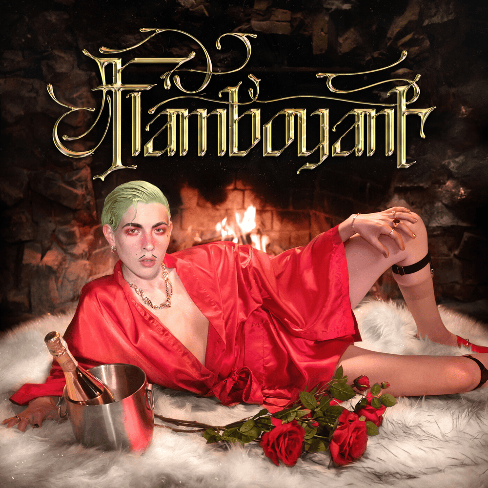 Album cover art for "Flamboyant" by Dorian Electra
