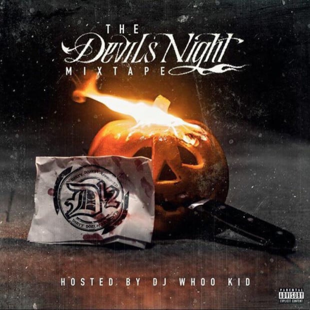 Album cover art for "Evil World" by D12