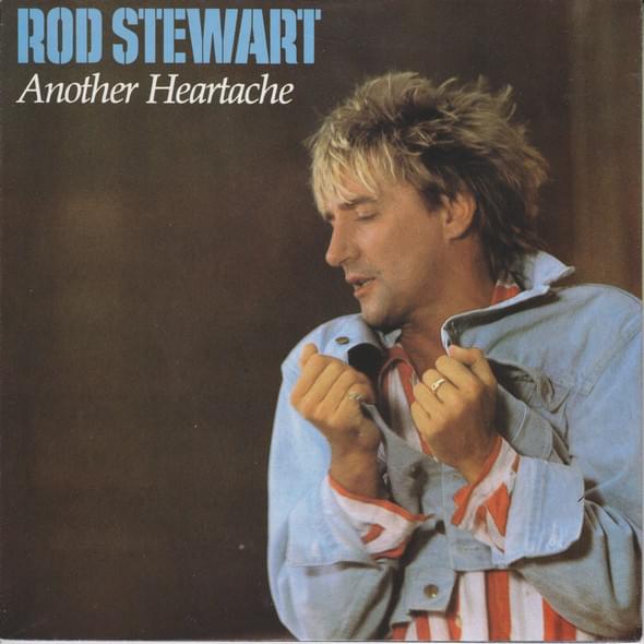 Album cover art for "Another Heartache" by Rod Stewart
