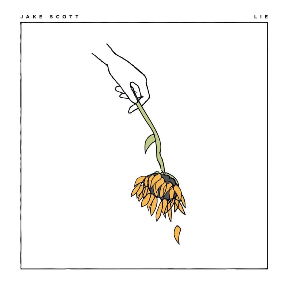 Album cover art for "Lie" by Jake Scott