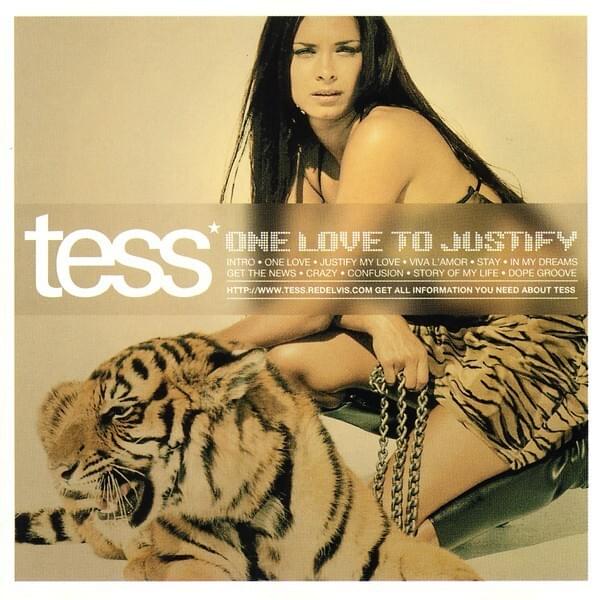 Album cover art for "One love" by Tess (SWE)