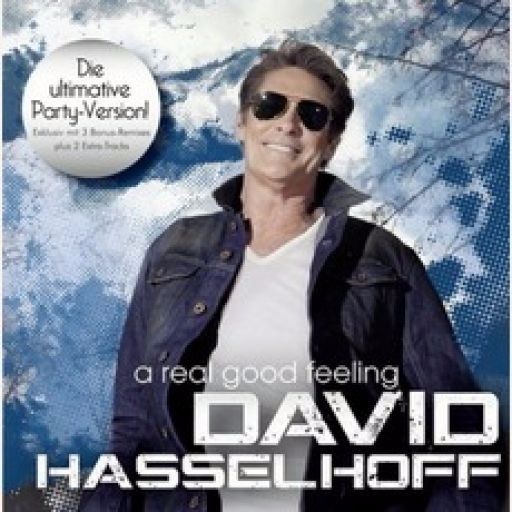 Album cover art for "It’s A Real Good Feeling" by David Hasselhoff