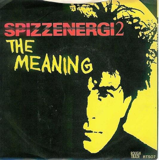 Album cover art for "The Meaning" by Spizzenergi