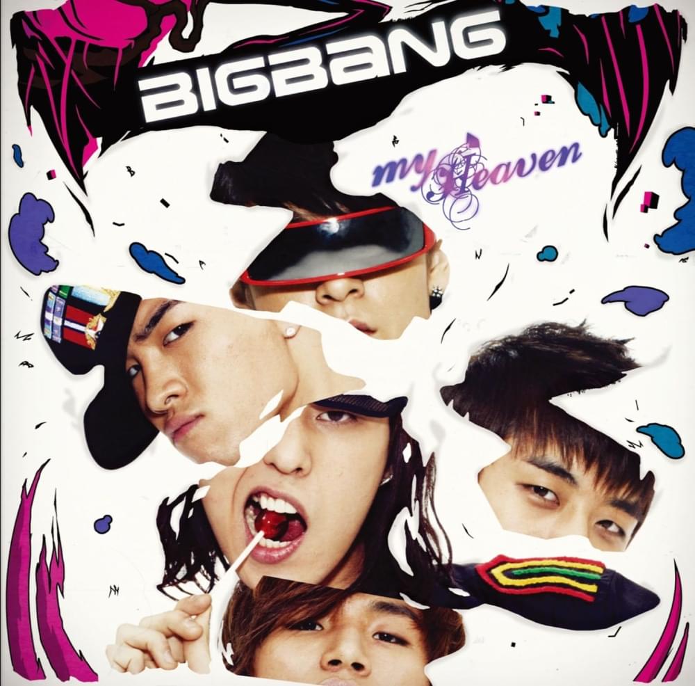 Album cover art for "MY HEAVEN (Japanese Version)" by BIGBANG (빅뱅)