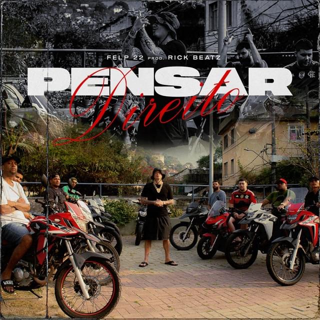 Album cover art for "Pensar Direito" by Felp 22