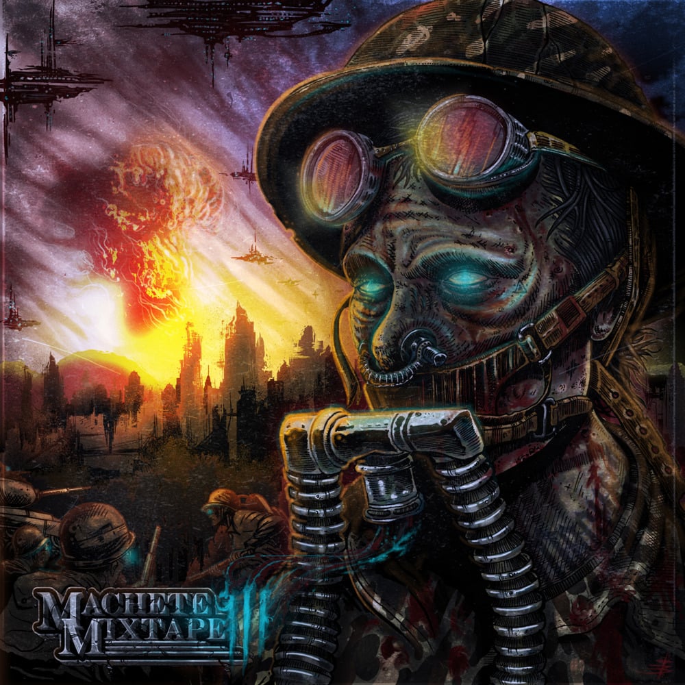 Album cover art for "Crudité" by Machete & En?gma & Nitro & Salmo