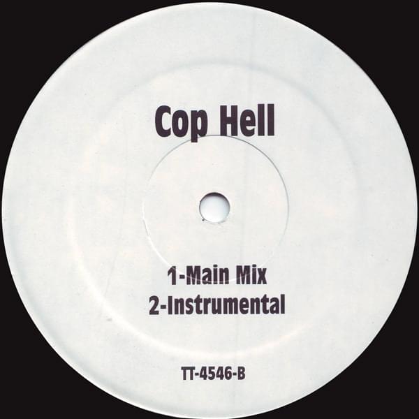 Album cover art for "Cop Hell" by DJ Cutbrawl