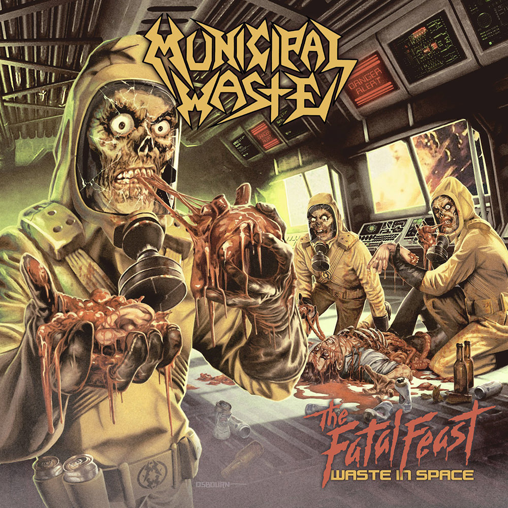 Album cover art for "You’re Cut Off" by Municipal Waste