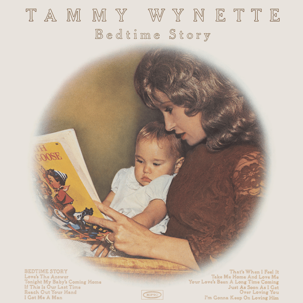 Album cover art for "Bedtime Story" by Tammy Wynette