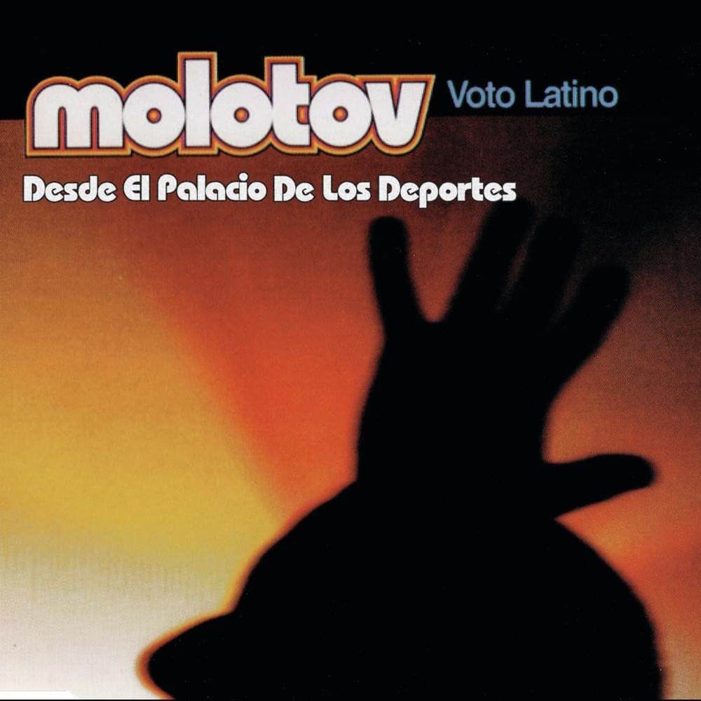 Album cover art for "Voto Latino (En Vivo desde el Palacio de los Deportes)" by Molotov