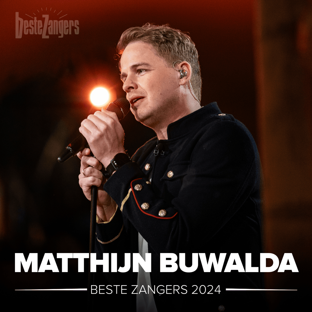 Album cover art for "Tot Je Veilig Bent" by Matthijn Buwalda