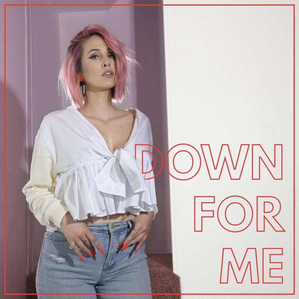 Album cover art for "Down for Me" by Dev