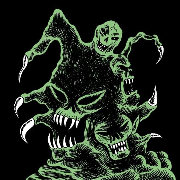 Album cover art for "OCULTISMO" by Los Punsetes