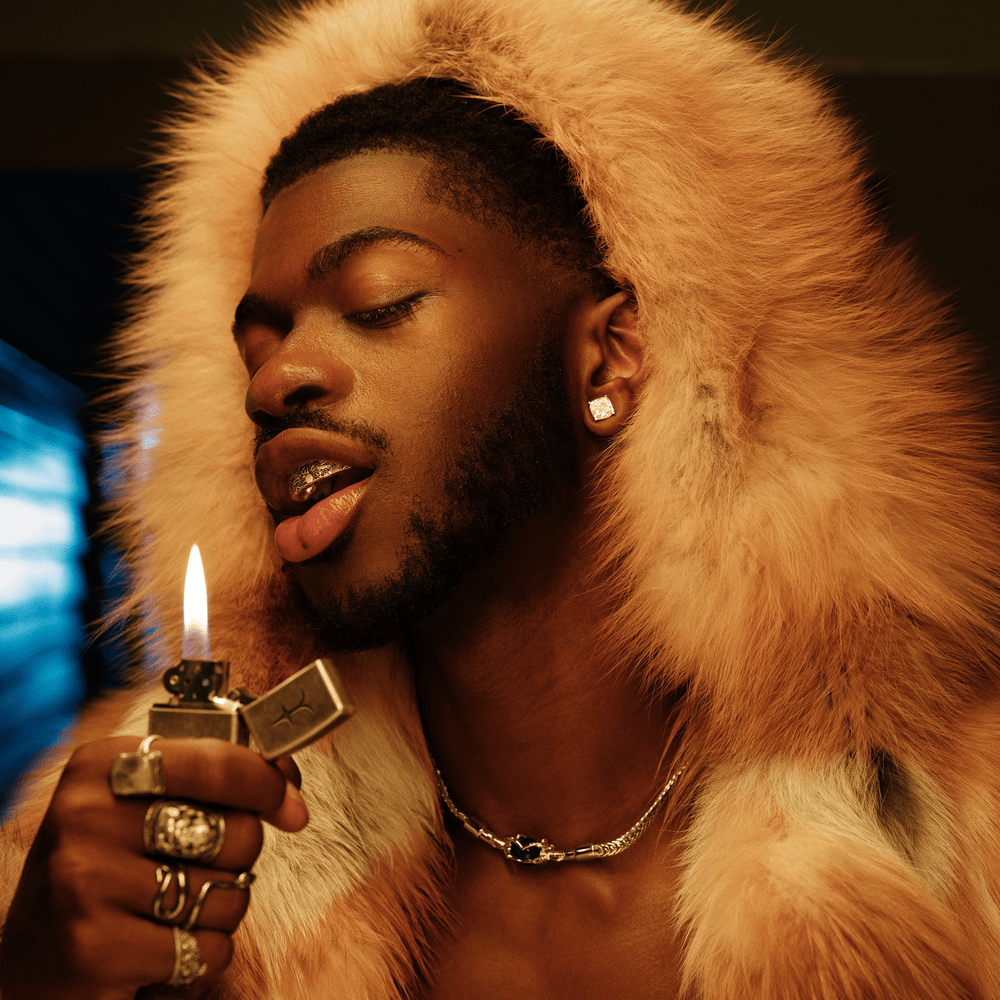 Album cover art for "LIGHT AGAIN!" by Lil Nas X
