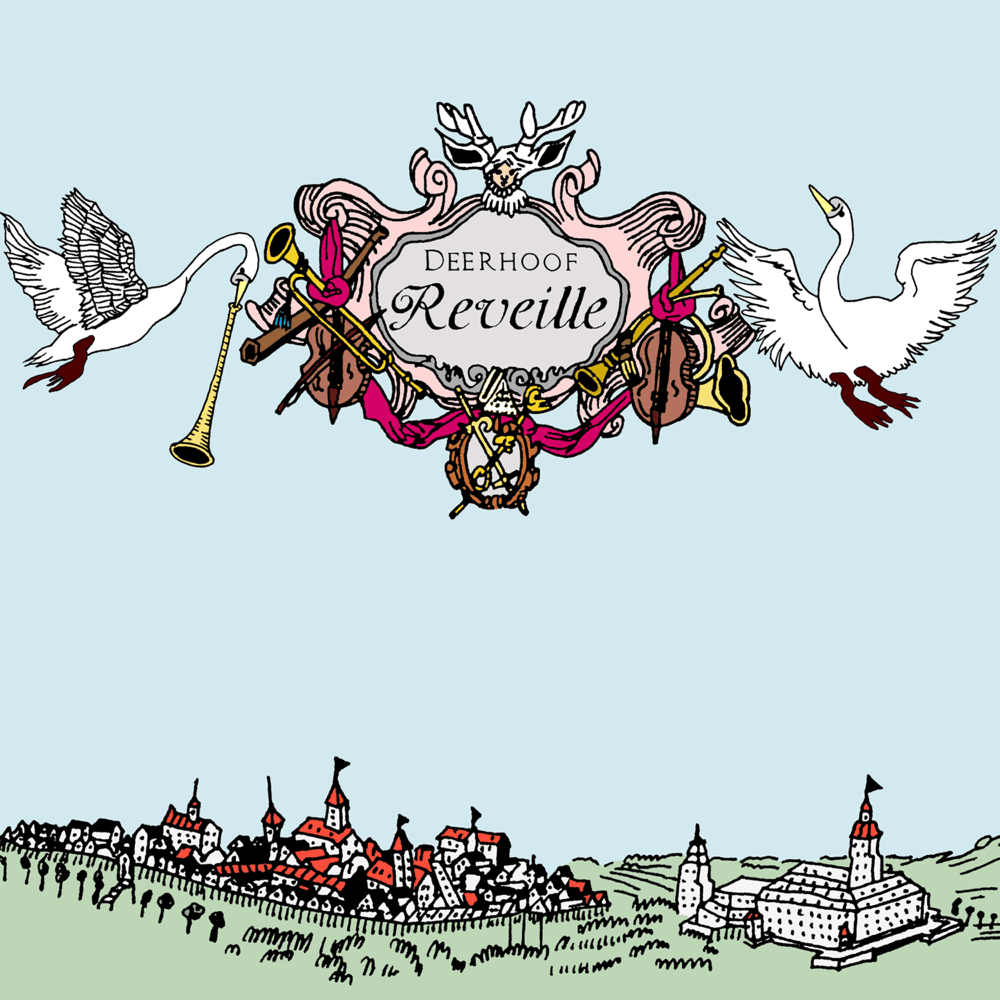 Album cover art for "The Eyebright Bugler" by Deerhoof