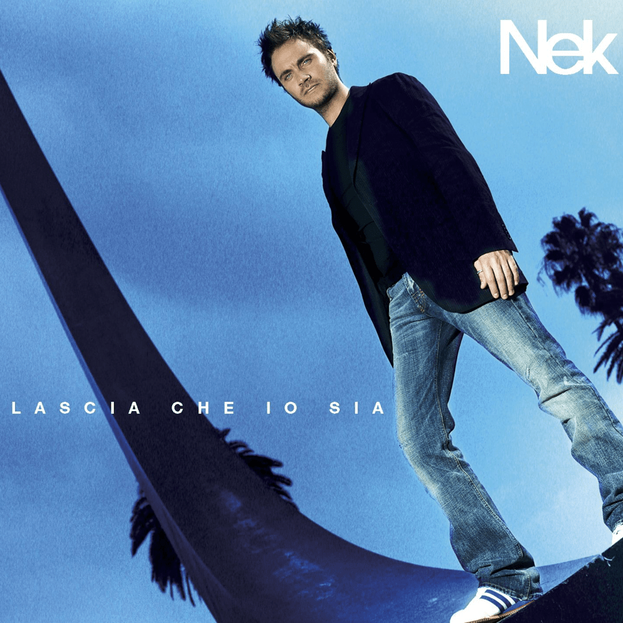 Album cover art for "Lascia che io sia" by Nek