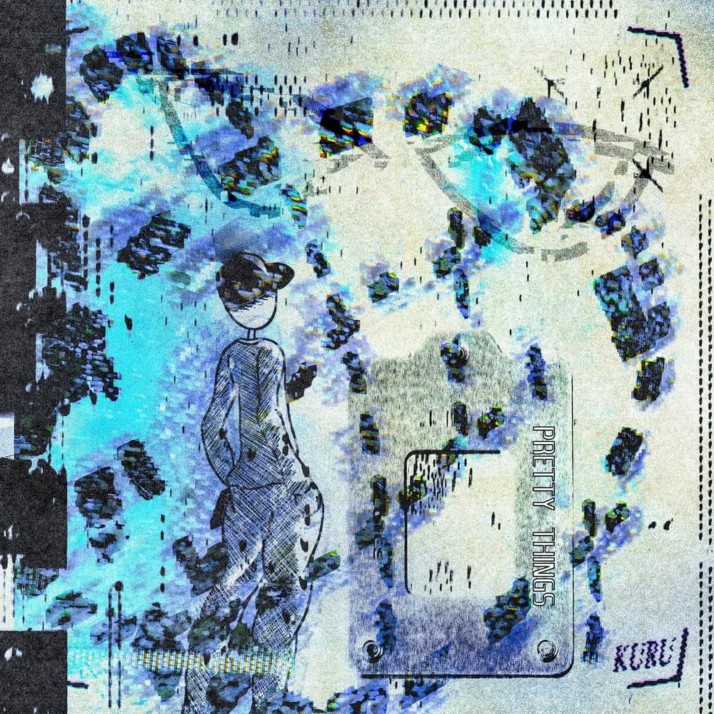 Album cover art for "pretty things" by kuru